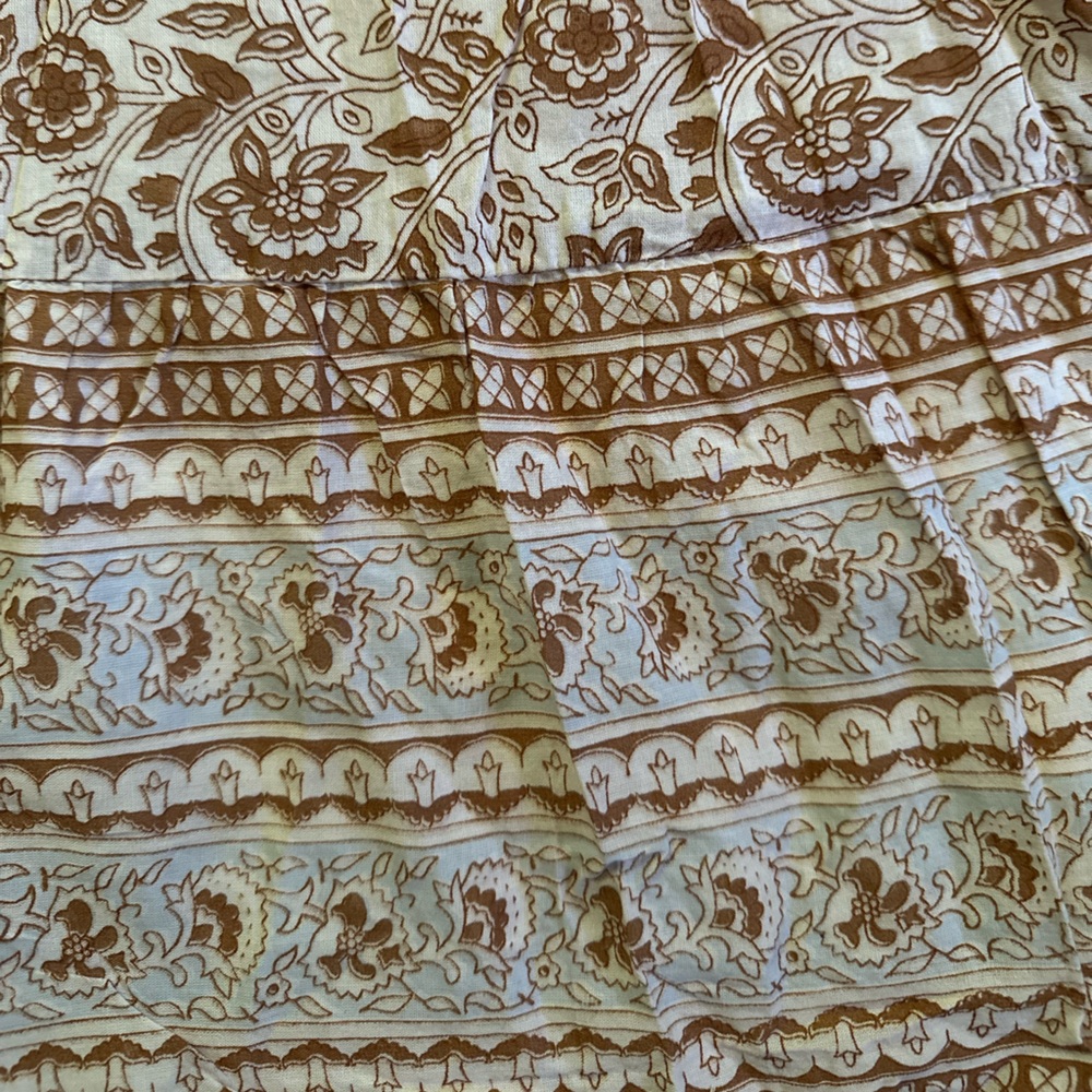 Cleobella Rosy Mini Dress Tamil Block Print Revolve Boho Romantic Cottagecore - Picture 7 of 12